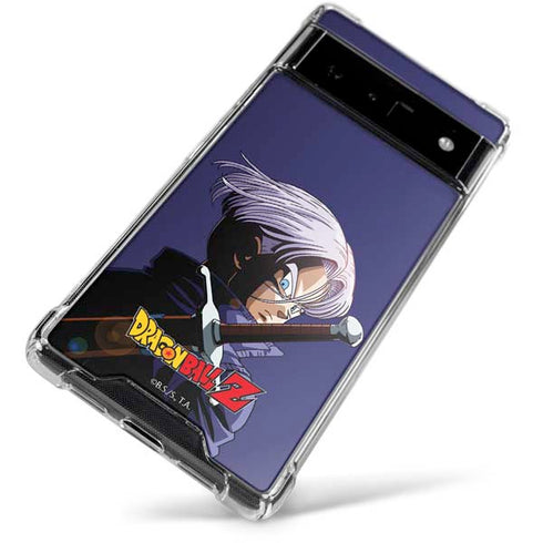 Dragon Ball Z Trunks Portrait Google Pixel 6 Clear Case